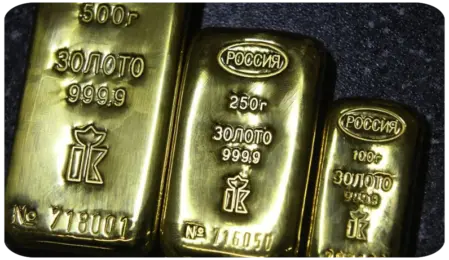 ЦБ РФ допустил вероятность использования ЦФА, подкрепленных золотом
